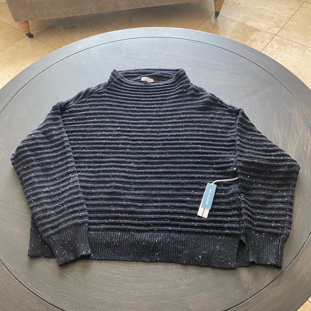 Court & Rowe Mock Turtle Neck Sweater (NWT)